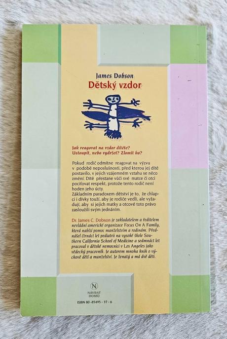 Kniha 'dětský vzdor', james dobson, 
