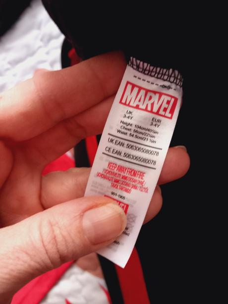 Suprava marvel 3-4 roky, marvel,104