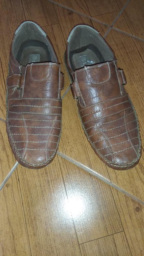 Kožené topánky, 44