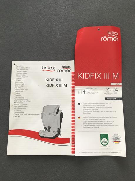 Nepoužívaná autosedačka britax romer kidfix iii m, britax