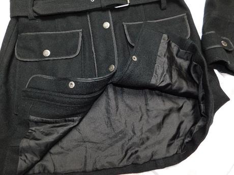 Damsky trendy vlneny kabatik, 38