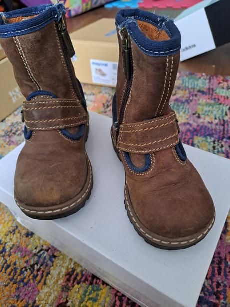 Chlapčenské kožené čižmy, dolce&gabbana,22