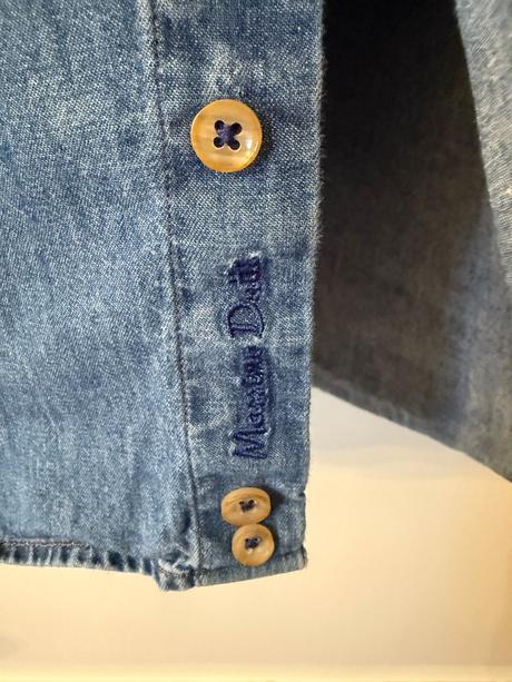 Rifľová košeľa massimo dutti, 164