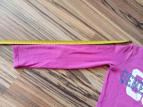 Tricko s dlhym rukavom, benetton,140