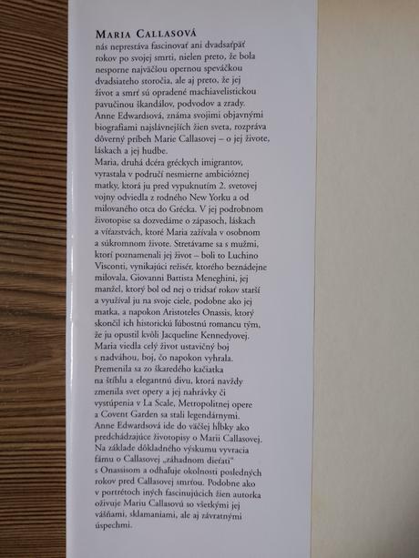 Anne edwardsová - maria callasová, 
