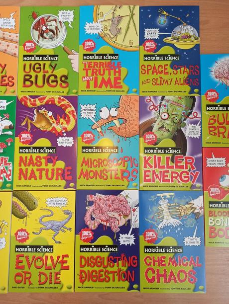 Horrible science aj jednotlivo,