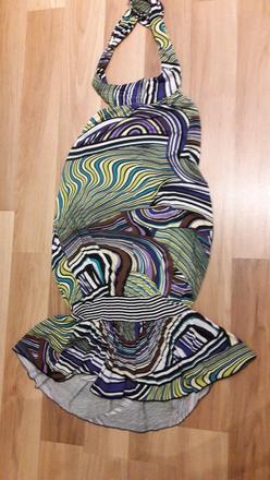 Tričko okolo krku top stav m/l, m