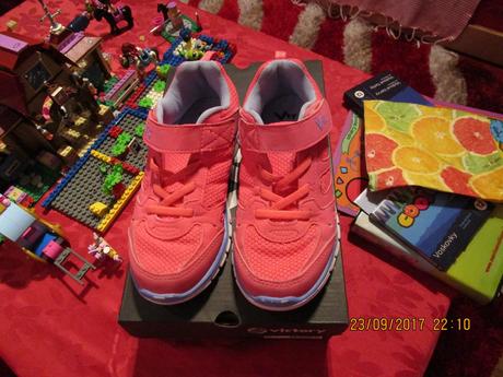 Oranzové botasky vty č.32/vnútro 21 cm, victory,32