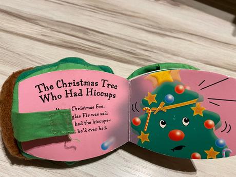 Vianoce vianočná hračka knižka v anglickom jazyku,