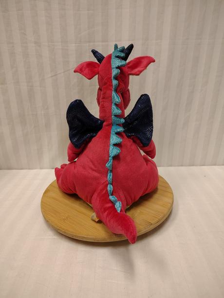 Velúrový drak  ladon, gund, 38 cm, 