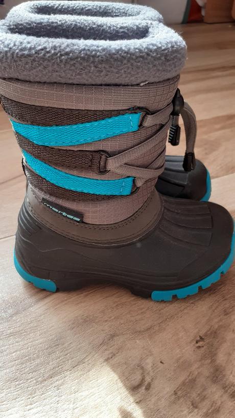 Čierno sivé ski boty, 25