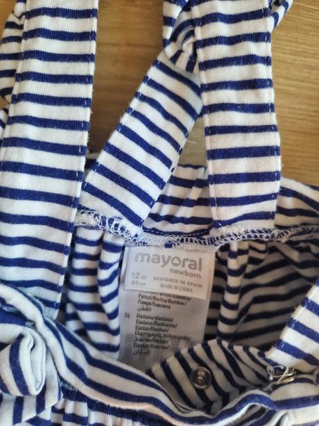 Šaty na traky, mayoral,80