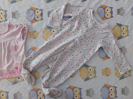 Letné tričko + bavlnené pyžamko veľ.6-9m, 68–80