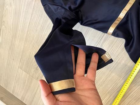 Dievcenske tmavomodre šaty, 12-14 rokov, 146