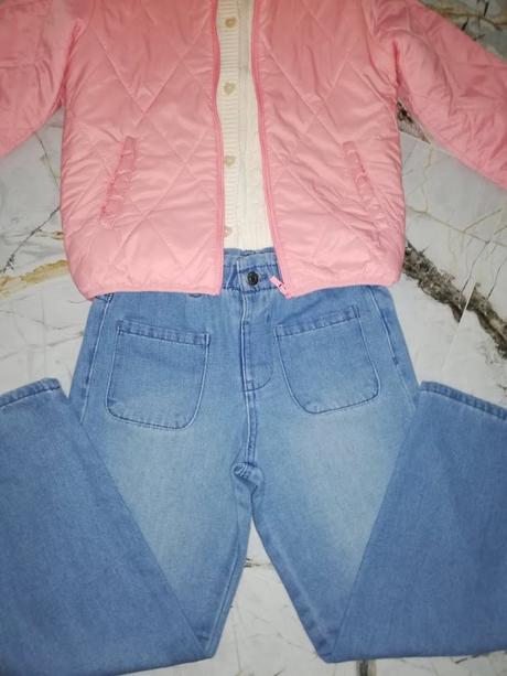 Balík oblečenia pre dievča veľkosť 134, 122–134