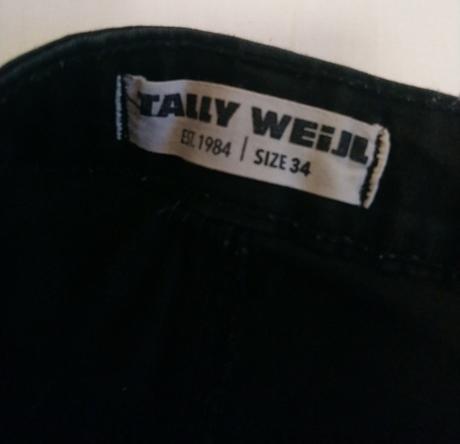 Dámske elastické čierne šortky, tally weijl, xs, tally weijl,xs