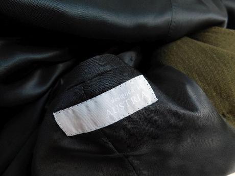 Luxusny vlneny kabat, 38