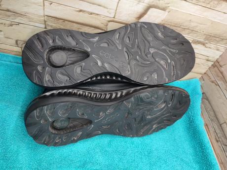 Ecco 44 - pánske kožené čierne topánky, ecco,44