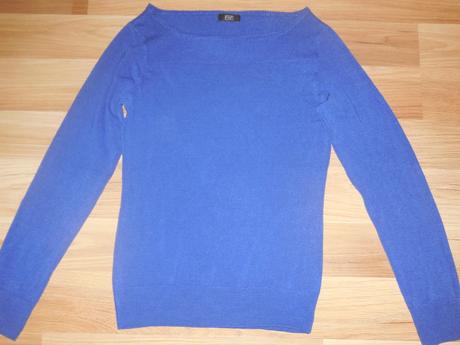 Modrý svetrík, f&f,36