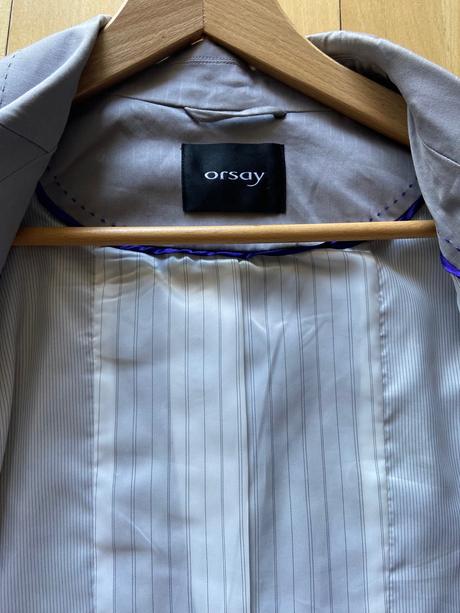 Nohavicový svetlý kostymcek orsay 40, orsay,40