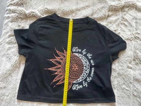 Crop top tričko, s