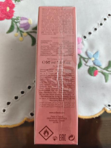 Toaletná voda oriflame greater, 