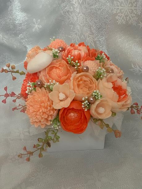 Mydlova kytica v boxe,