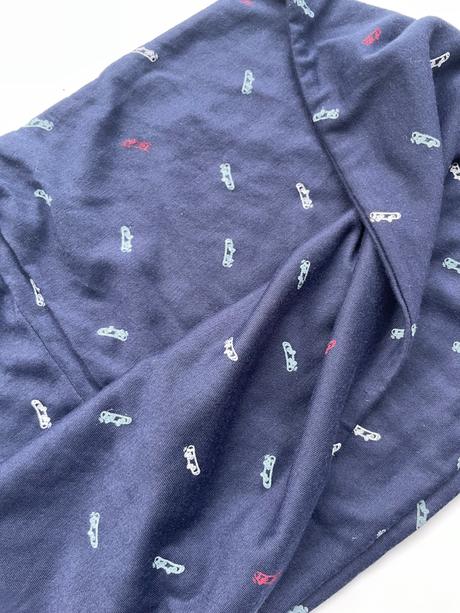 Tenký dvojvrstvový tunelový šál, sergent major