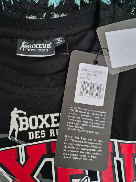 Tričko boxeur des rues, 158