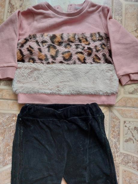 Komplet mikinka +teplaciky, f&f,80