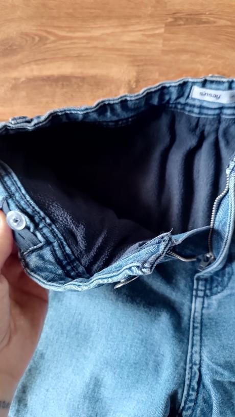 Rifle zateplené flísom, sinsay,164