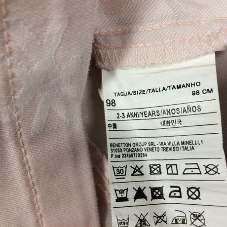 Sukňa šatová dievčenská benetton č.98, 2-3y, benetton,98