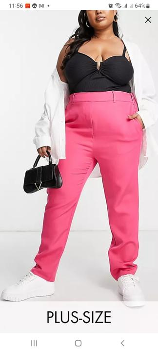 Ružove nohavice asos, 46