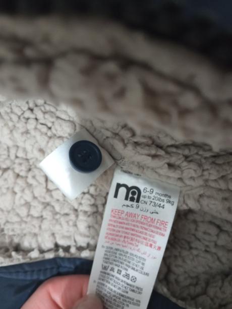 Zimná kombinéza, mothercare,68