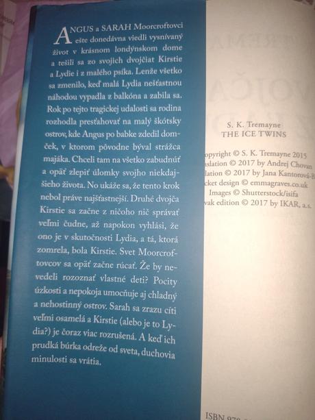 Kniha dvojčatá z ľadu,