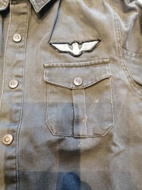 Military khaki košeľa v5-6r.,v.104, 104
