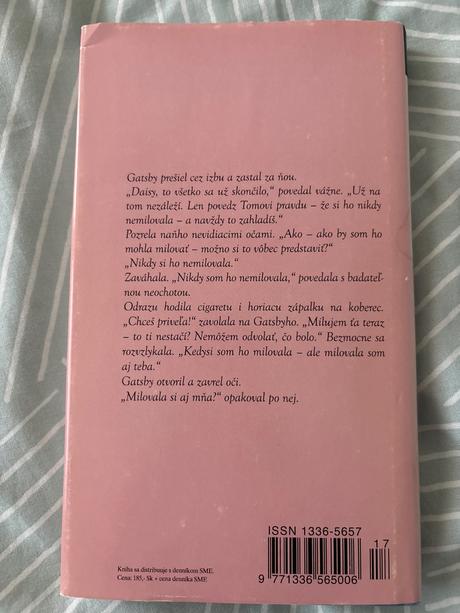Veľký gatsby - fitzgerald,