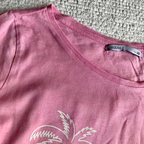 Babypink tričko malibu, house,xs