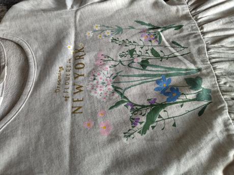Kvetinkové šaty 122/128, h&m,128