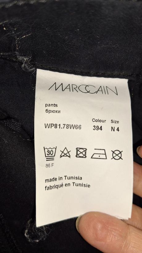 Tmavomodré nohavice marc cain, s