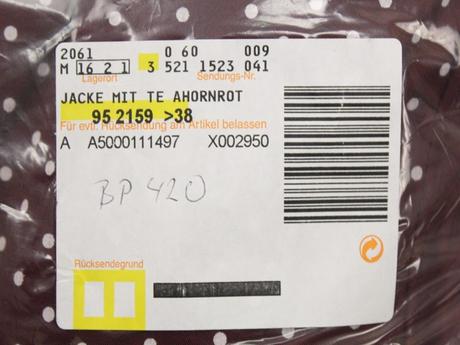 -bodkovaná kratšia bunda bonprix veľ. 36,38,42, bonprix,m