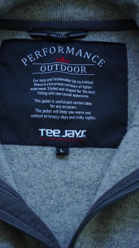 Pánska fleecová bunda teejays, l