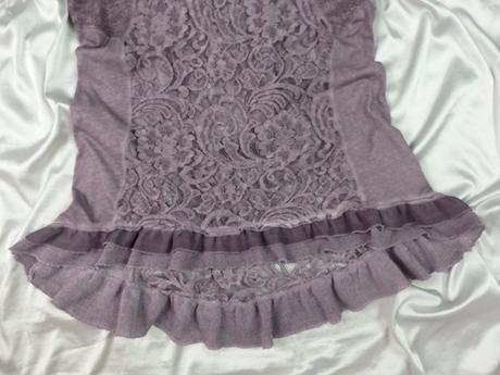 Luxusný čipkovaný top, 44