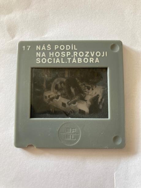 Pohľadnica orbis 1966 a diapozitív,