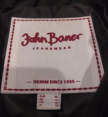 John baner nenosená teplá zimná dám. bunda vel.40, bonprix,40 / l