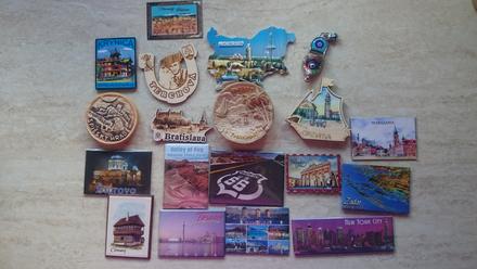 Cestovateľské magnetky, 