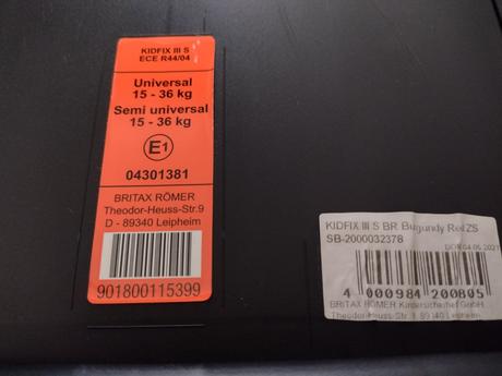 Autosedacka britax kidfix iii s, britax