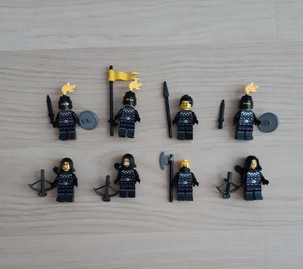 Predám lego mix nových figúrok serpent knights, 