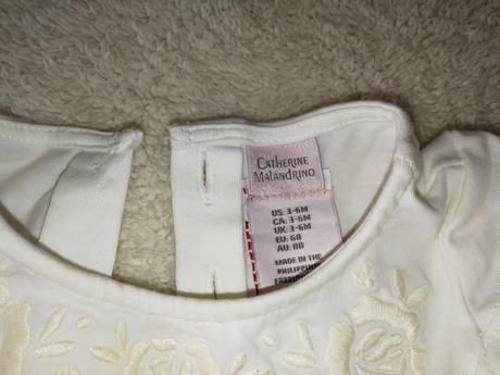 Čipkované šatičky s legínkami, 68