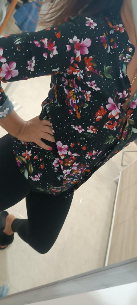 Košielka čierna, s